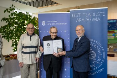Jaan Einasto, Enn Saar, Arvi Freiberg - Tartu Ülikool