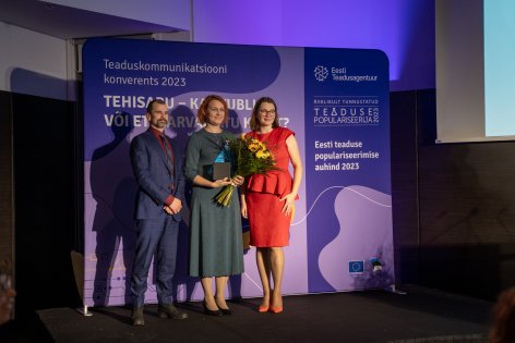 Antti Tamm, Ingrid Rõigas ja Heli Lätt - Tartu Ülikool