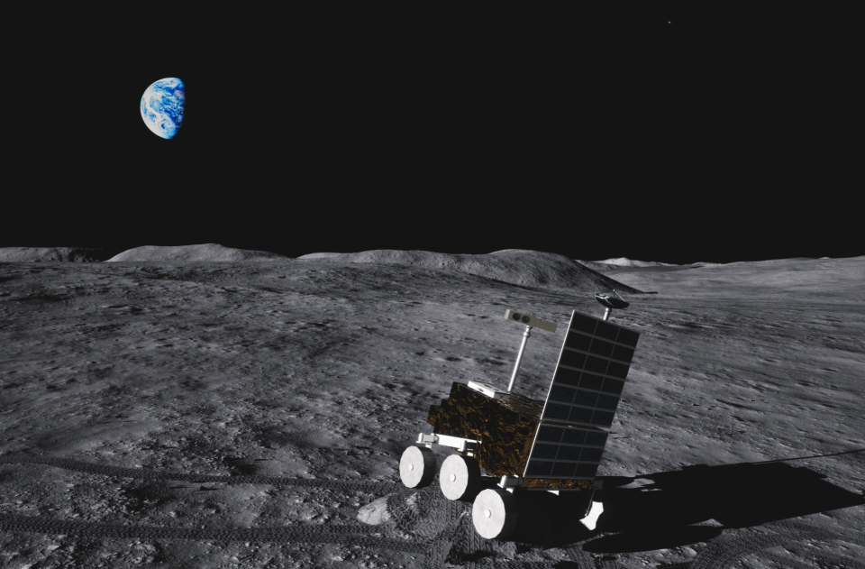 Ulysses lunar landscape